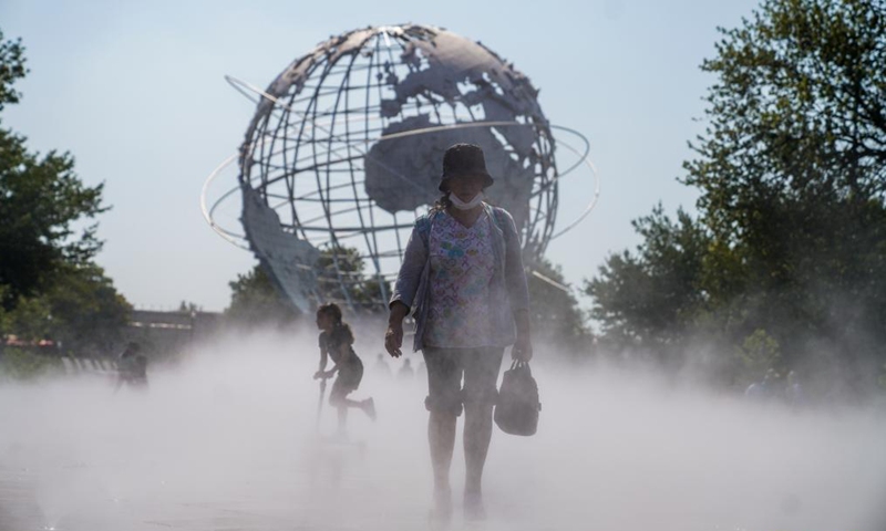 Heat Wave Hits New York City - Global Times