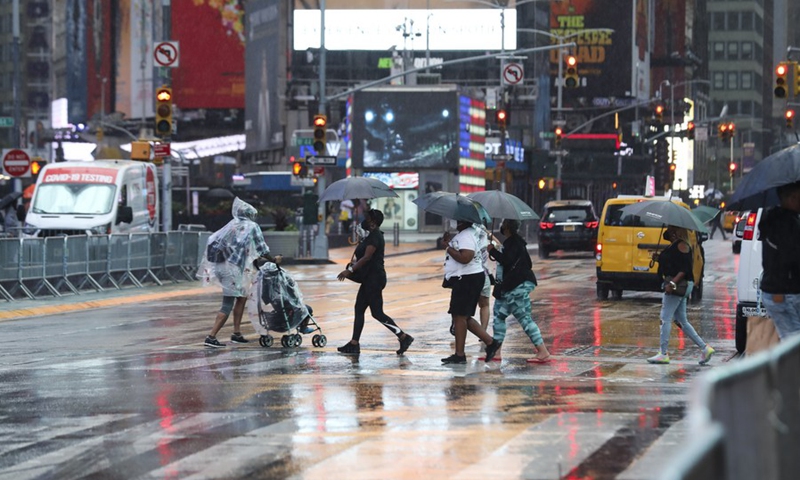 Thousands without power as Tropical Storm Henri makes landfall near U.S ...