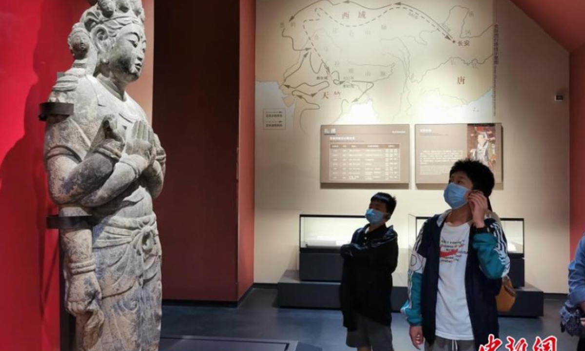 People visit Henan Museum in Zhengzhou, Henan Province, Aug. 31, 2021.Photo: CNSPhoto