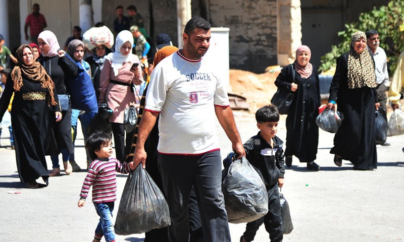 People Start Returning Home In Syria's Daraa After Rebels' Evacuation ...