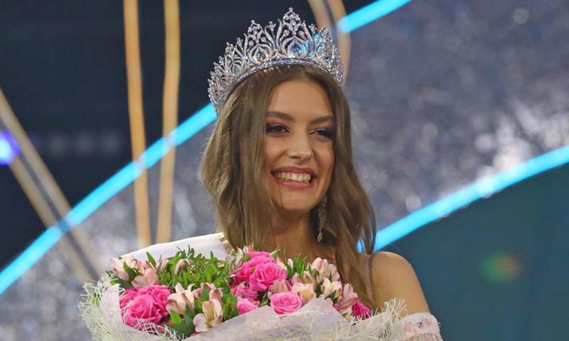 Miss Belarus Beauty Pageant Held In Minsk Global Times