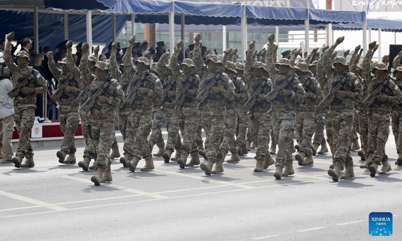 Cyprus holds military parade to celebrate Independence Day - Global Times