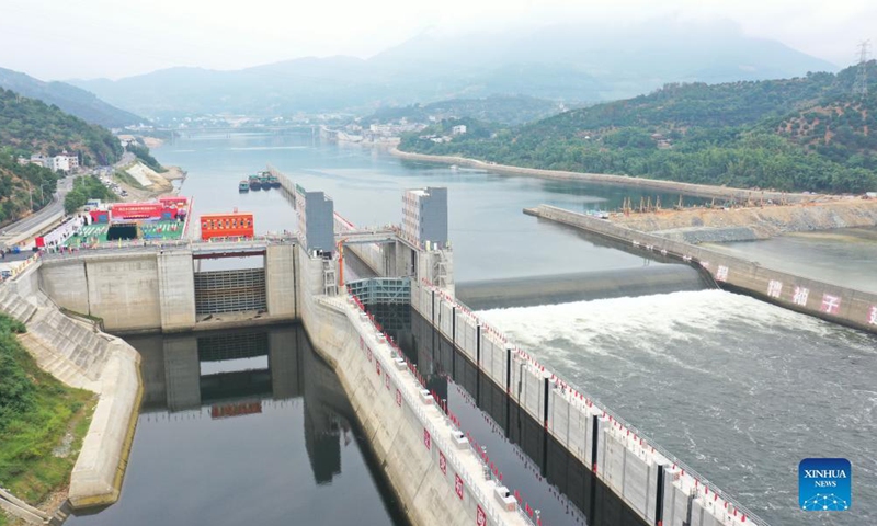 Water gates on Minjiang River in Fujian - Global Times