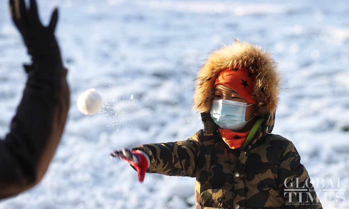 Cold Wave Sweeps 90 Percent Of Regions Across China - Global Times