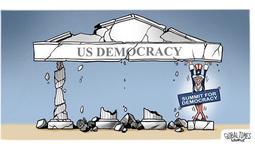 So-called US democracy merely hegemony in disguise - Chinadaily.com.cn