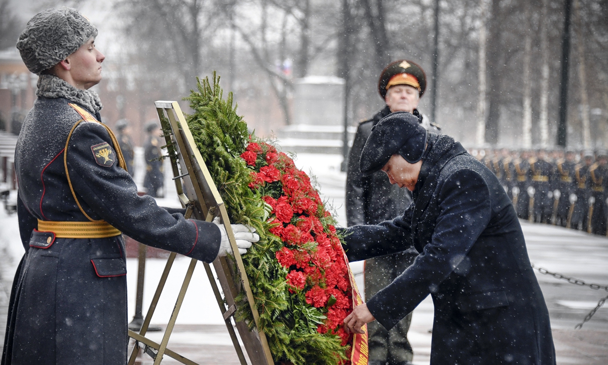 Honoring The Unknown Soldier - Global Times