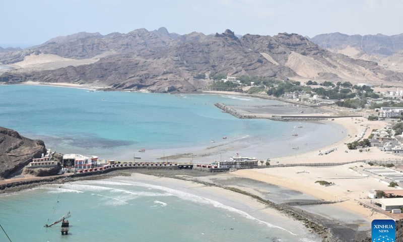 Photo shows an empty coastal resort park in Aden, southern Yemen, Jan. 2, 2022. Photo:Xinhua