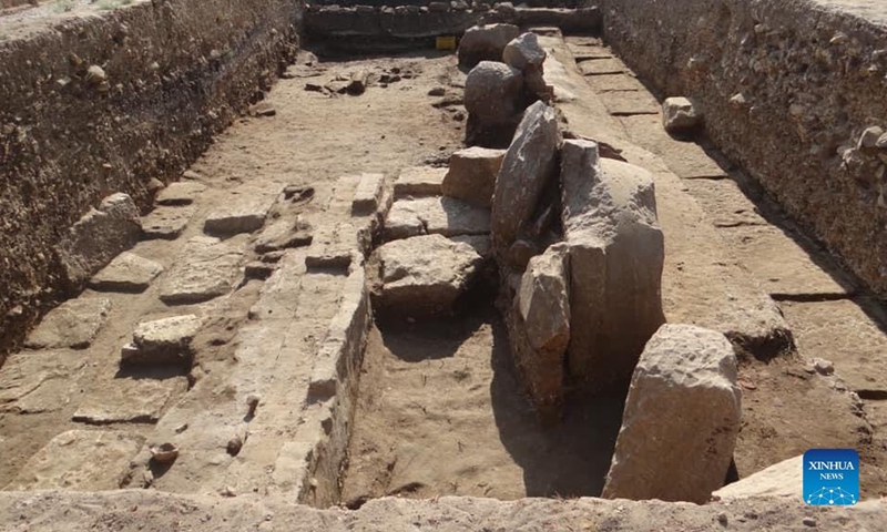 Egypt unearths remains of two ancient royal statues in Luxor - Global Times