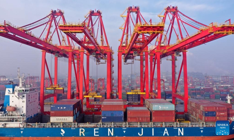 Rizhao Port in E China's Shandong makes good start - Global Times