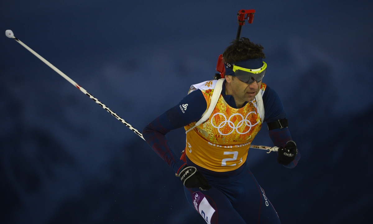 Ole Einar Bjoerndalen of Norway  Photo: VCG