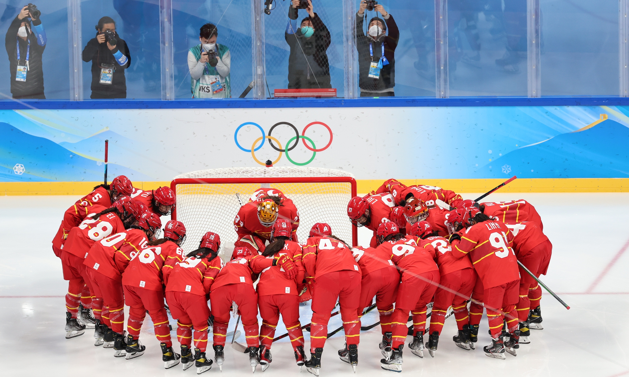 Live From Beijing 2022 Chinese womens ice hockey team defeats Japan in penalty shoot-out during preliminary round