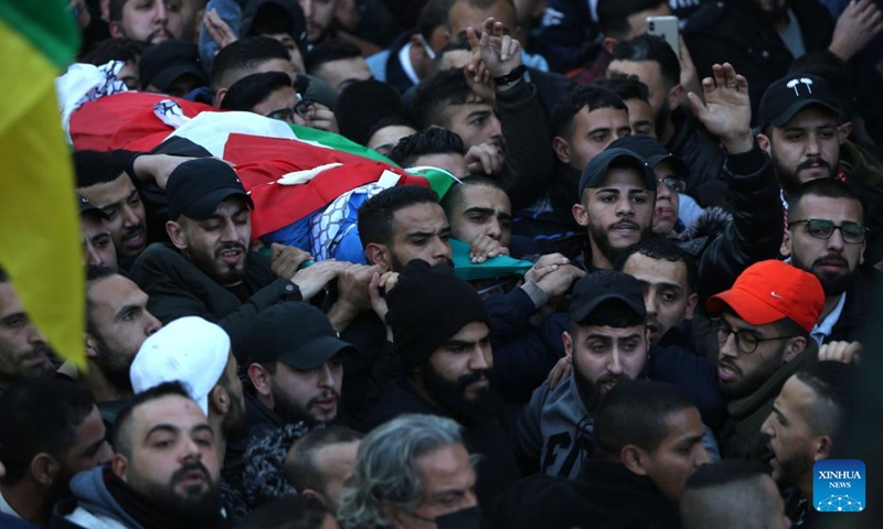 Israel Confirmed 3 Palestinians Killed In West Bank - Global Times