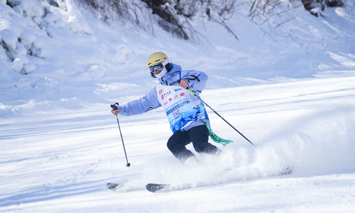 Orienteering ski series culminates in Jilin - Global Times