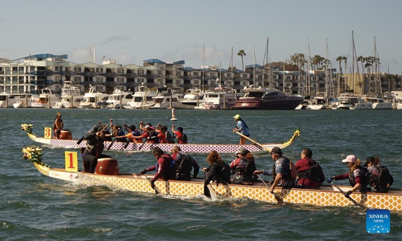 Dragon boat racing calls to beginners and pros alike - Los Angeles Times