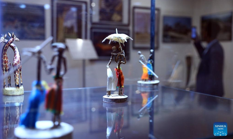 Photo taken on Feb. 27, 2022 shows exhibits at the Nile Museum in Aswan, Egypt.Photo:Xinhua