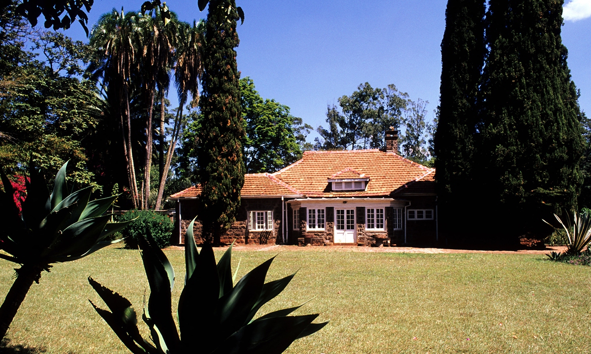 The Karen Blixen's house in Nairobi, Kenya Photo: AFP