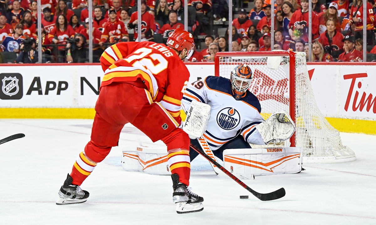 Flames Burn Oilers - Global Times