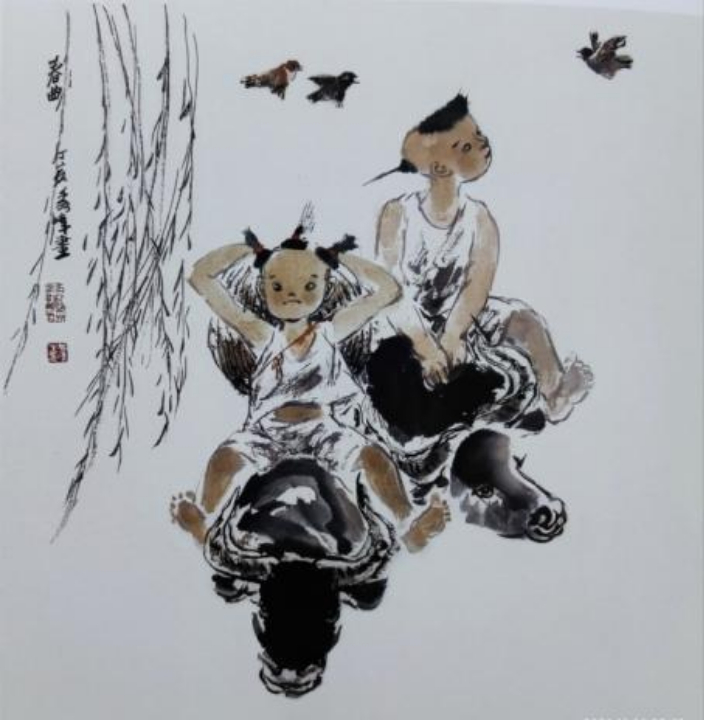 Chun Qu, 68cm x 68 cm