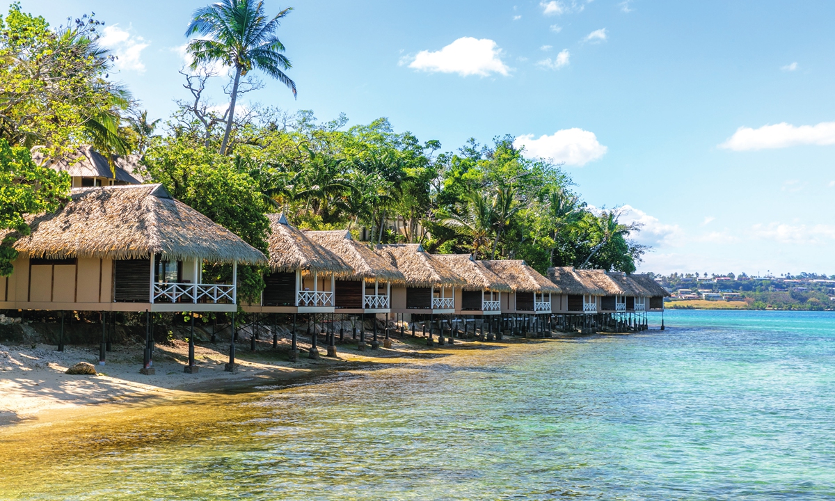 The seaside resort in Vanuatu Photo: VCG