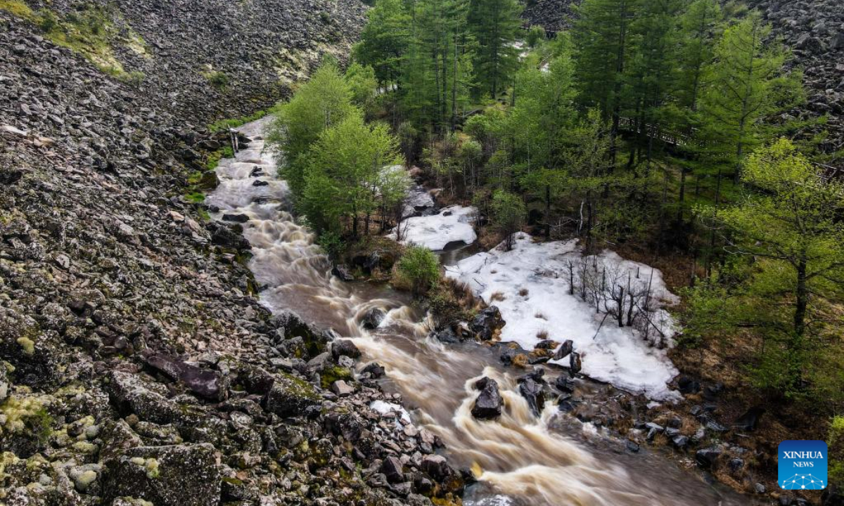 Photo taken on June 24, 2022 shows the scenery of the Arxan National Forest Park, north China's Inner Mongolia Autonomous Region. Photo:Xinhua