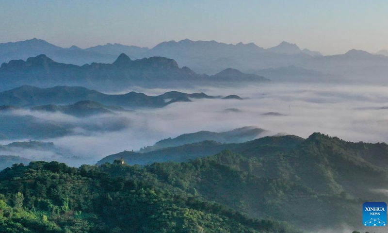 Clouds float over Great Wall in N China - Global Times