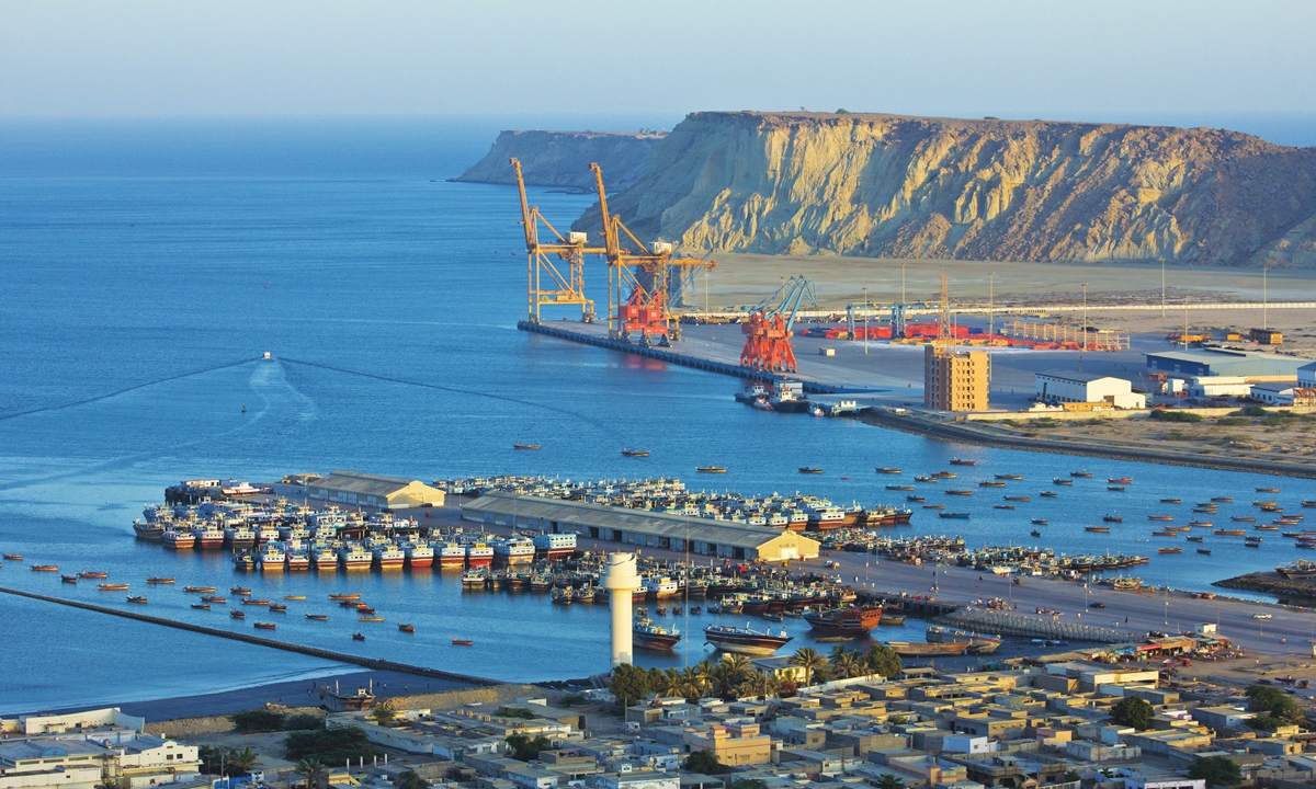 A view of Pakistan's Gwadar Port. Photo: VCG