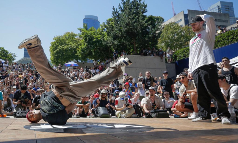 10th Vancouver Street Dance Festival held at Robson Square - Global Times
