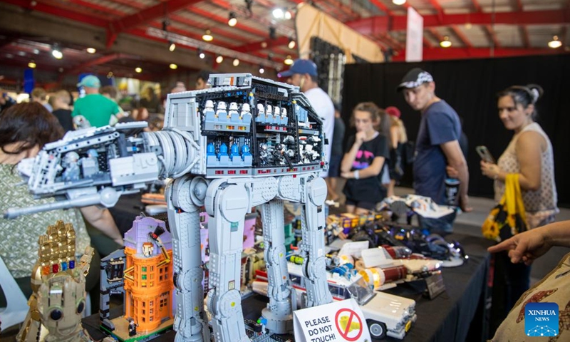 People visit the Comic Con Africa in Johannesburg, South Africa, on Sept. 25, 2022.Photo:Xinhua