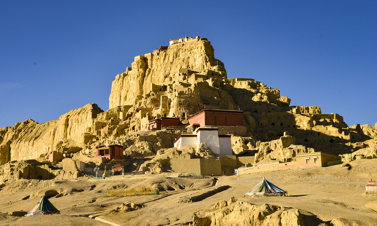 The Guge Kingdom Ruin Site in Zanda county, Xizang Autonomous Region Photo: VCG