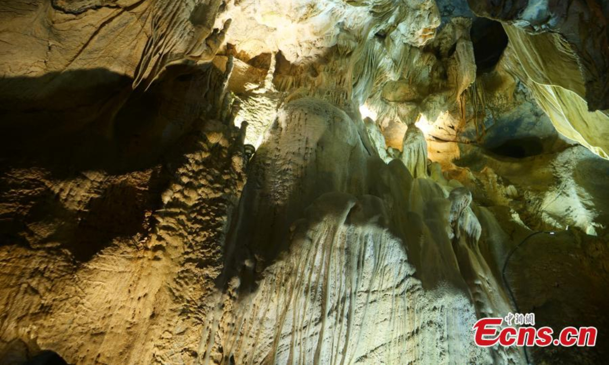 Scenery of a karst landscape of E'xian Ridge in South China's Hainan Province. Photo:China News Service