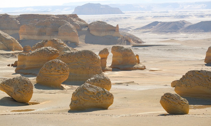 This photo taken on Oct. 29, 2022 shows the scenery in Fayoum, Egypt.(Photo: Xinhua)