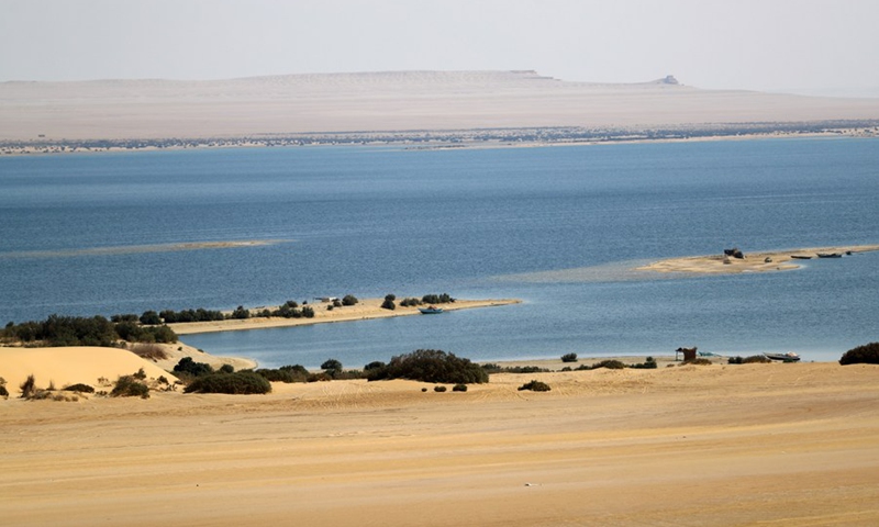 This photo taken on Oct. 29, 2022 shows the scenery in Fayoum, Egypt.(Photo: Xinhua)