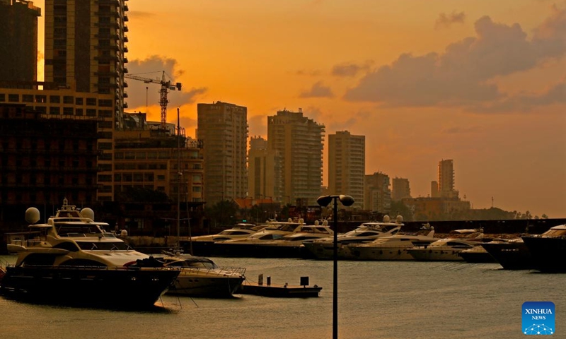 This photo taken on Nov. 2, 2022 show a view in Beirut, Lebanon.(Photo: Xinhua)