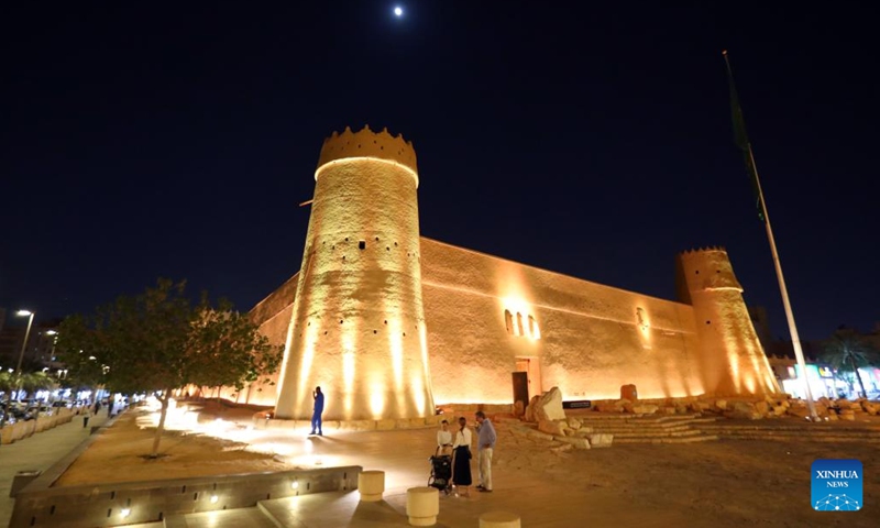 This photo taken on Dec. 4, 2022 shows Al Masmak Palace Museum in Riyadh, Saudi Arabia.(Photo: Xinhua)