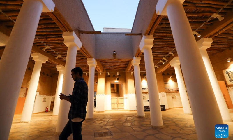 This photo taken on Dec. 4, 2022 shows Al Masmak Palace Museum in Riyadh, Saudi Arabia.(Photo: Xinhua)