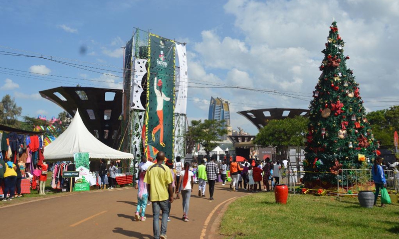 This photo shows a view at the inaugural Nairobi festival in Nairobi, Kenya, Dec. 17, 2022. (Photo by Charles Onyango/Xinhua)