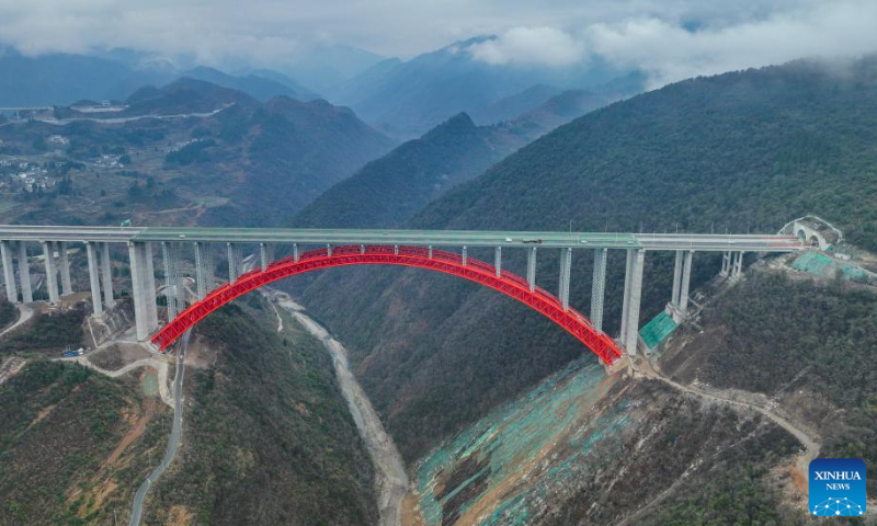 View of Dafaqu grand bridge in southwest China - Global Times