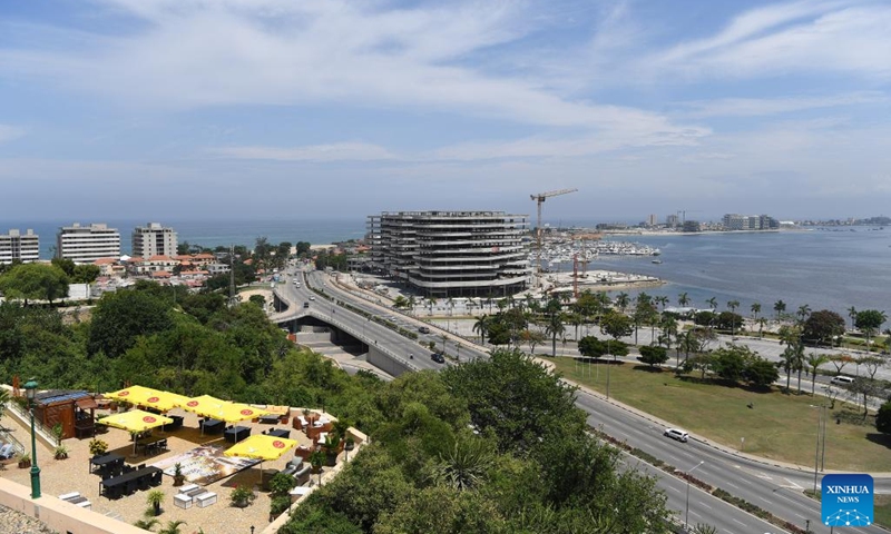 This photo taken on Jan. 12, 2023 shows the cityscape of Luanda, capital of Angola.(Photo: Xinhua)