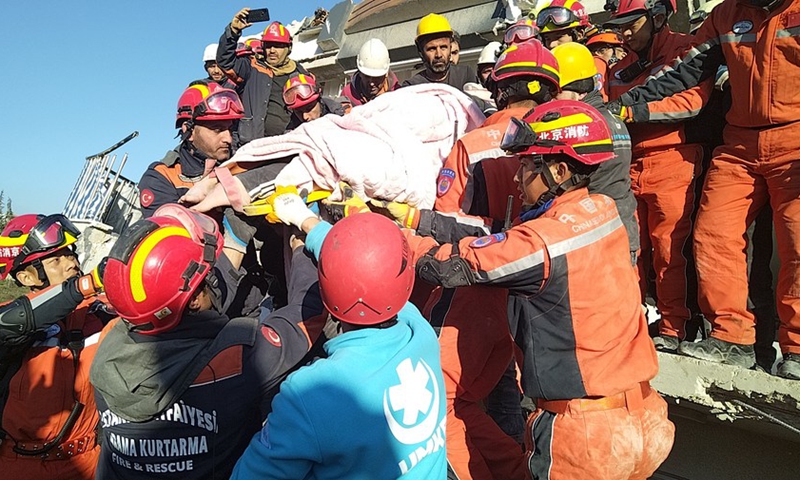 Another 2 Quake Victims Rescued Following Joint Chinese-Turkish Efforts ...