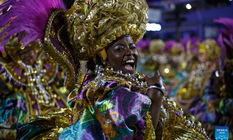 Carnival Parade In Rio De Janeiro Global Times