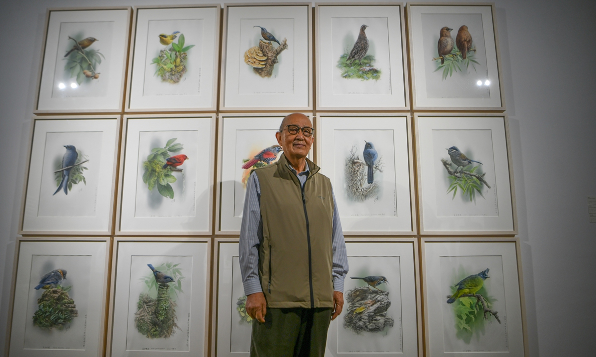 Chinese Biology painting specialist Zeng Xiaolian File photo: VCG