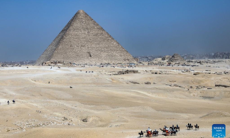 A New Corridor Discovered In Egypts Great Pyramid Of Giza Global Times