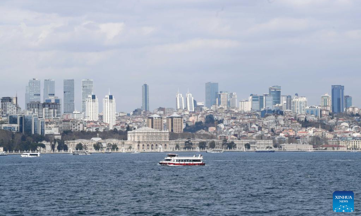 This photo taken on April 2, 2023 shows a view of Istanbul, Türkiye. Photo:Xinhua