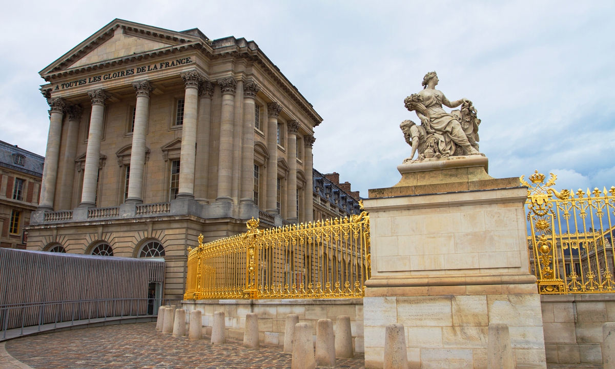 The Palace of Versailles in Paris Photo: VCG