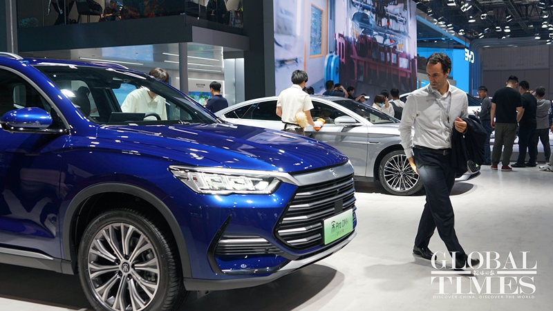 New-energy vehicles shine at Shanghai auto show - Global Times