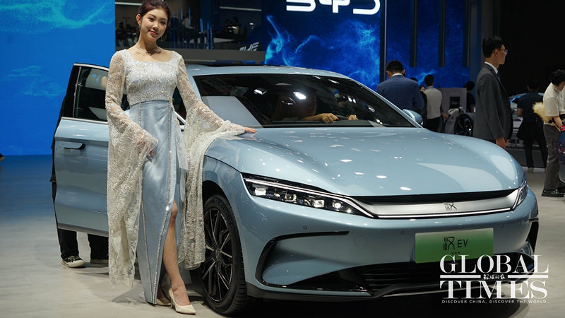 New-energy vehicles shine at Shanghai auto show - Global Times