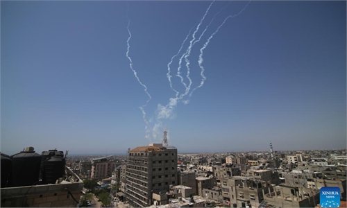 Palestinian Militants Fire Rockets Following Israeli Strikes On Gaza ...