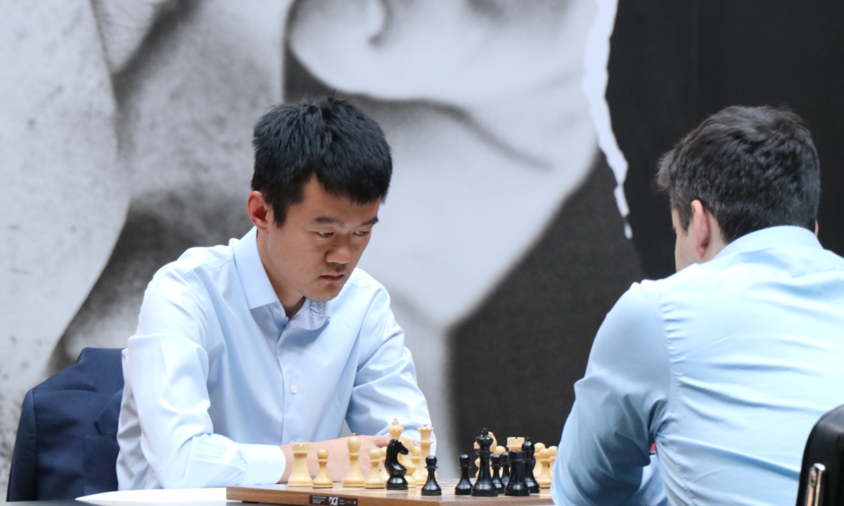 New world chess champion Ding Liren captures people's hearts - Global Times