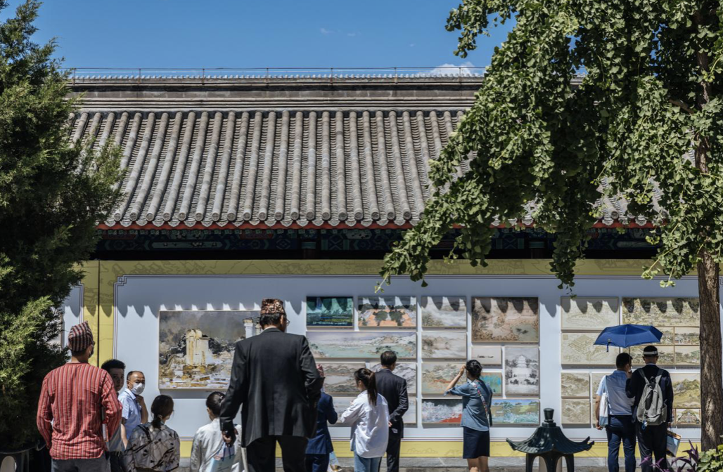 Beijing's White Dagoba celebrates China's 7th Cultural and Natural Heritage Day, launching cultural week on June 10, 2023. Photos: Li Hao/GT