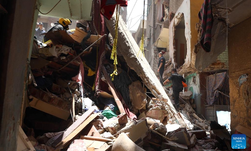 Building collapse kills 7 in Cairo - Global Times